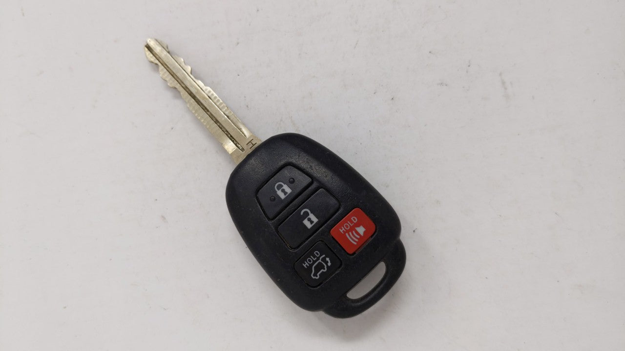 Toyota Keyless Entry Remote Fob Gq4-52t H Chip 4 Buttons - Oemusedautoparts1.com