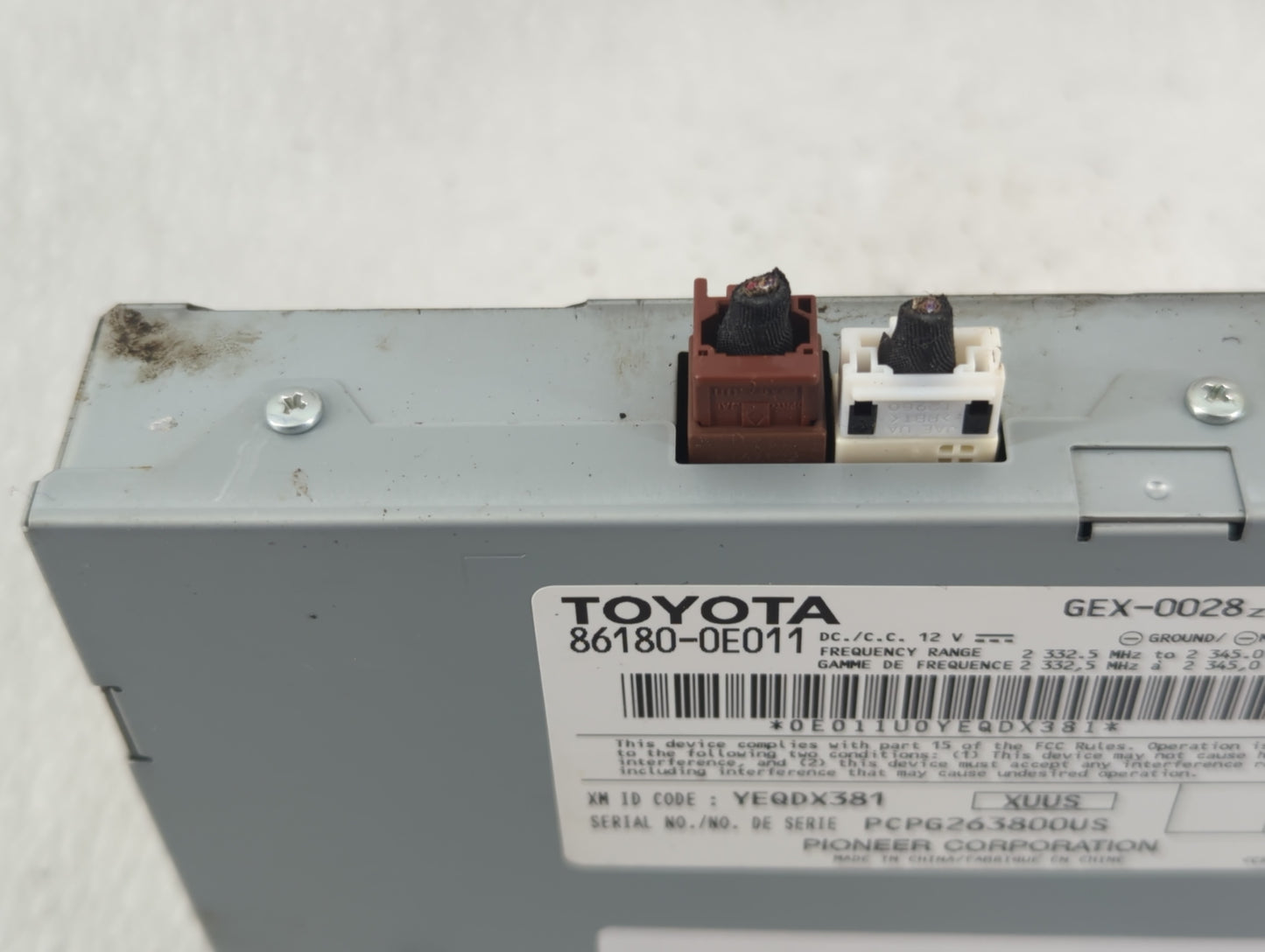 2014-2019 Toyota Tacoma Radio AM FM Cd Player Receiver Replacement P/N:86180-0E011 Fits OEM Used Auto Parts - Oemusedautopar