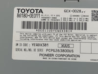 2014-2019 Toyota Tacoma Radio AM FM Cd Player Receiver Replacement P/N:86180-0E011 Fits OEM Used Auto Parts - Oemusedautopar