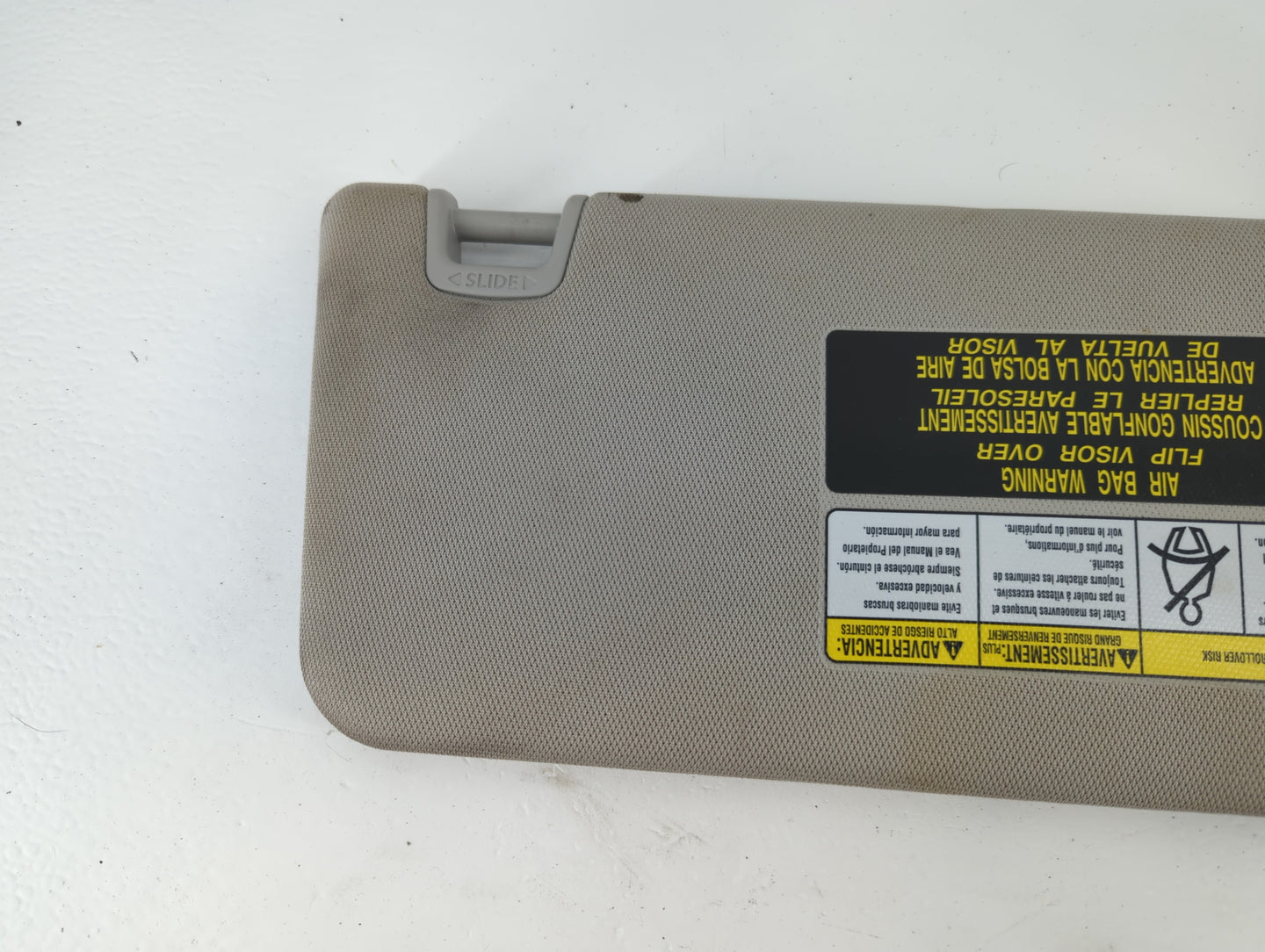 2016-2022 Toyota Tacoma Sun Visor Shade Replacement Passenger Right Mirror Fits Fits 2016 2017 2018 2019 2020 2021 2022 OEM 