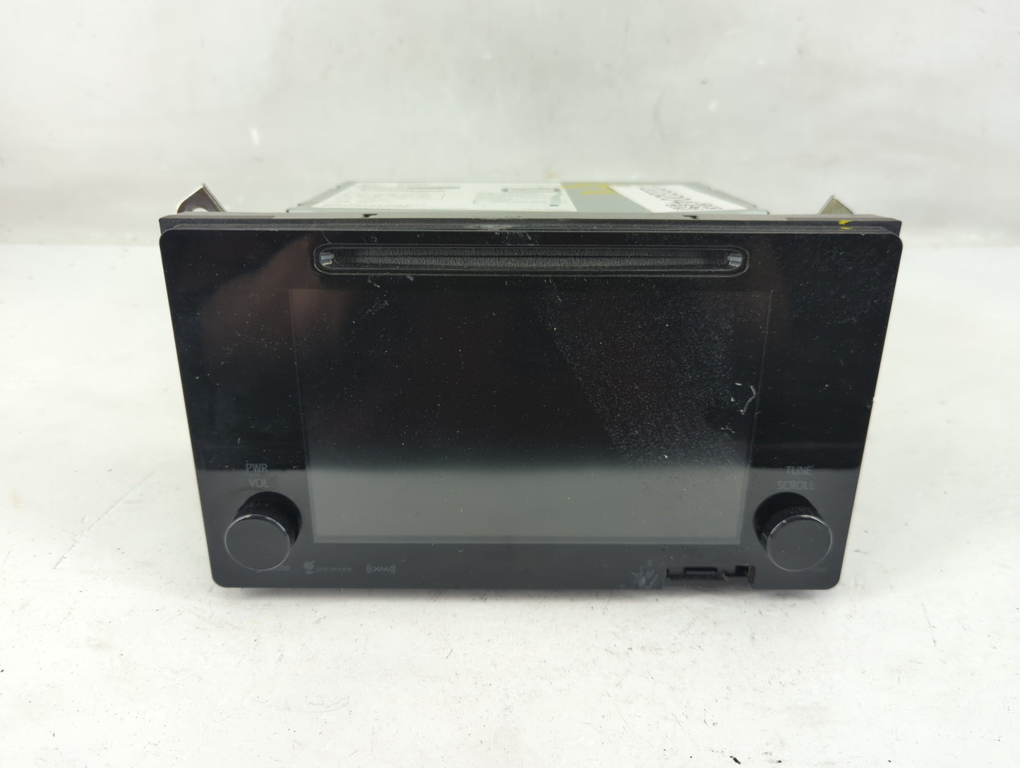 2018 Toyota Tacoma Radio AM FM Cd Player Receiver Replacement P/N:86100-04163 Fits OEM Used Auto Parts - Oemusedautoparts1.c