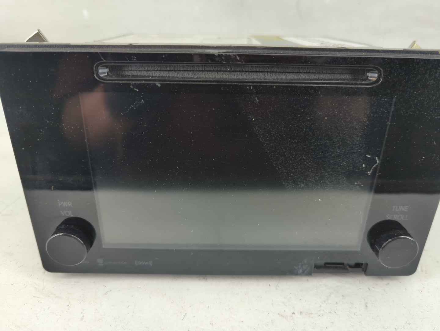 2018 Toyota Tacoma Radio AM FM Cd Player Receiver Replacement P/N:86100-04163 Fits OEM Used Auto Parts - Oemusedautoparts1.c