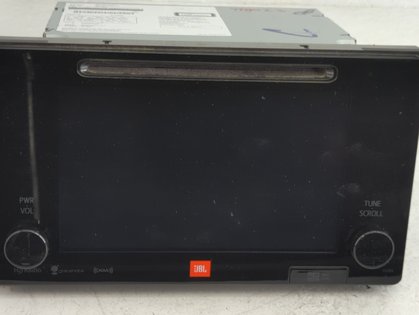 2016-2019 Toyota Tacoma Radio AM FM Cd Player Receiver Replacement P/N:86100-04171 Fits Fits 2016 2017 2018 2019 OEM Used Au