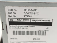 2016-2019 Toyota Tacoma Radio AM FM Cd Player Receiver Replacement P/N:86100-04171 Fits Fits 2016 2017 2018 2019 OEM Used Au
