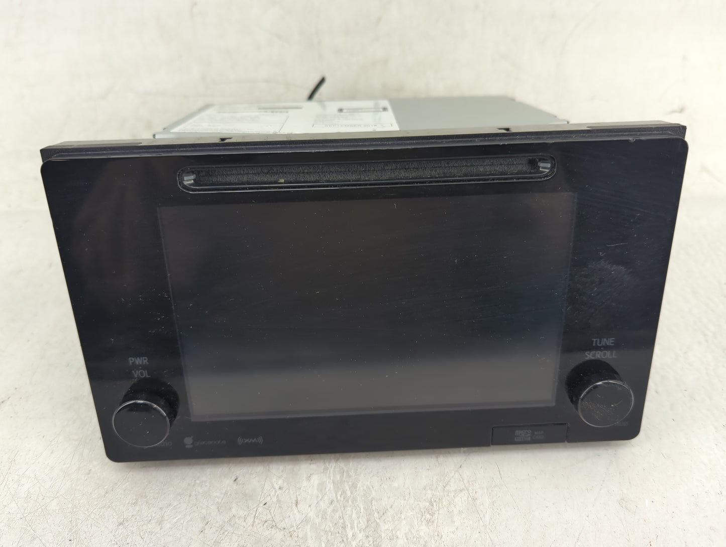 2016-2019 Toyota Tacoma Radio AM FM Cd Player Receiver Replacement P/N:86100-04163 CQ-XT15E04QA Fits Fits 2016 2017 2018 201