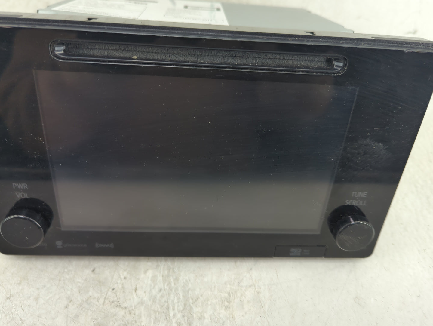 2016-2019 Toyota Tacoma Radio AM FM Cd Player Receiver Replacement P/N:86100-04163 CQ-XT15E04QA Fits Fits 2016 2017 2018 201