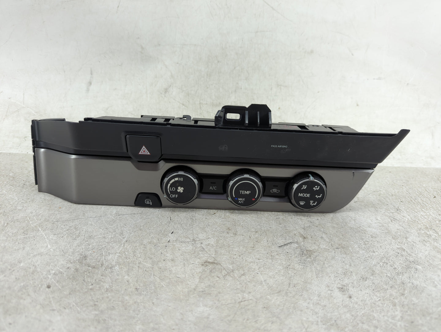 2019 Toyota Tacoma Climate Control Module Temperature AC/Heater Replacement P/N:75H595 Fits OEM Used Auto Parts - Oemusedaut