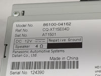 2016-2019 Toyota Tacoma Radio AM FM Cd Player Receiver Replacement P/N:86100-04162 CQ-XT15E04D Fits Fits 2016 2017 2018 2019