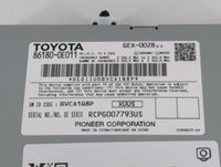 2018-2022 Toyota Tacoma Am Fm Cd Player Radio Receiver - Oemusedautoparts1.com