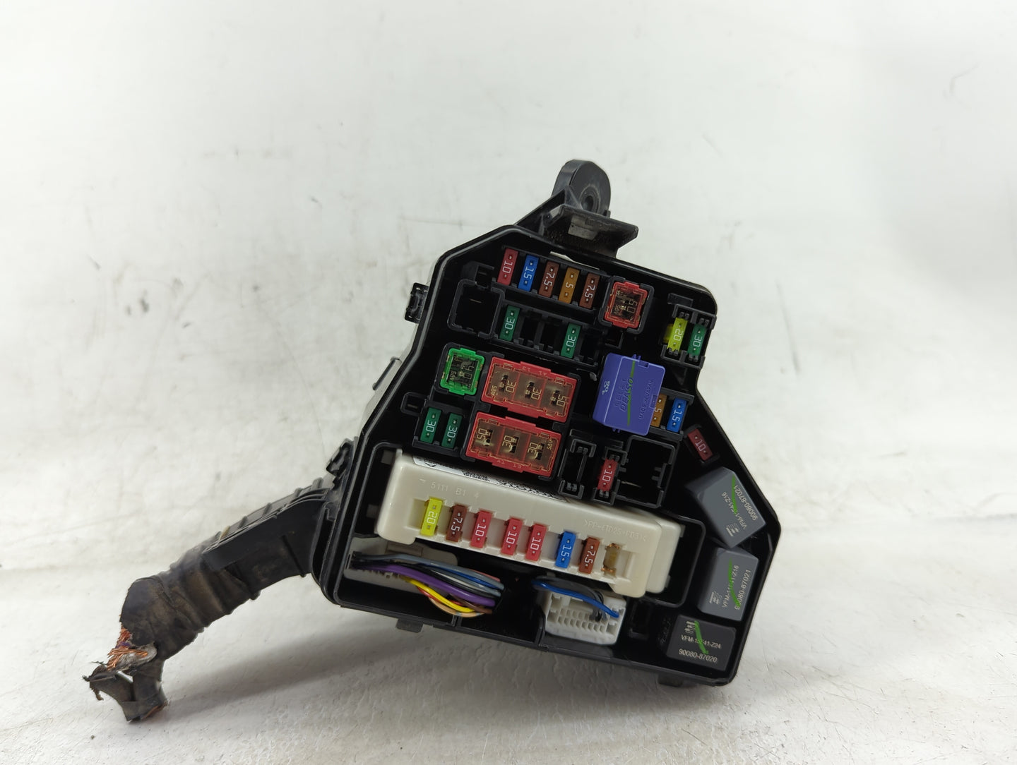 2012-2019 Toyota Yaris Fusebox Fuse Box Panel Relay Module Fits Fits 2012 2013 2014 2015 2016 2017 2018 2019 OEM Used Auto P