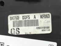2019 Toyota Yaris Instrument Cluster Speedometer Gauges P/N:D09M55430 D4S0DDF5A, KF063 Miles: Fits OEM Used Auto Parts - Oem