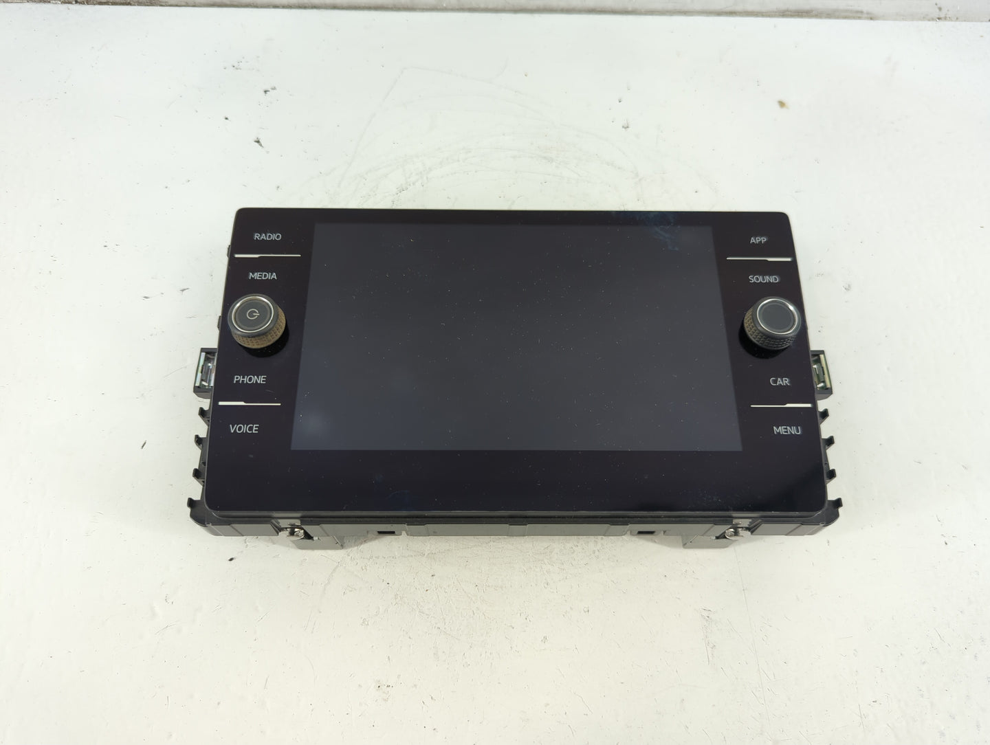 2019 Volkswagen Atlas Radio AM FM Cd Player Receiver Replacement P/N:5G6 919 605 C Fits Fits 2018 2020 OEM Used Auto Parts -