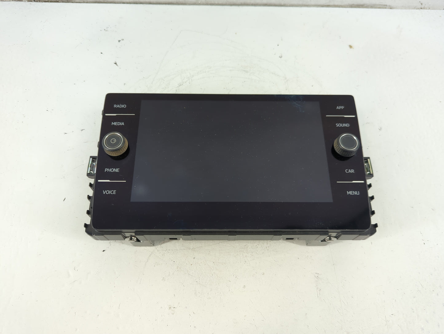 2019 Volkswagen Atlas Radio AM FM Cd Player Receiver Replacement P/N:5G6 919 605 C Fits Fits 2018 2020 OEM Used Auto Parts -