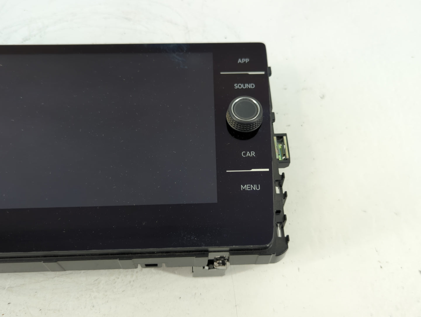 2019 Volkswagen Atlas Radio AM FM Cd Player Receiver Replacement P/N:5G6 919 605 C Fits Fits 2018 2020 OEM Used Auto Parts -