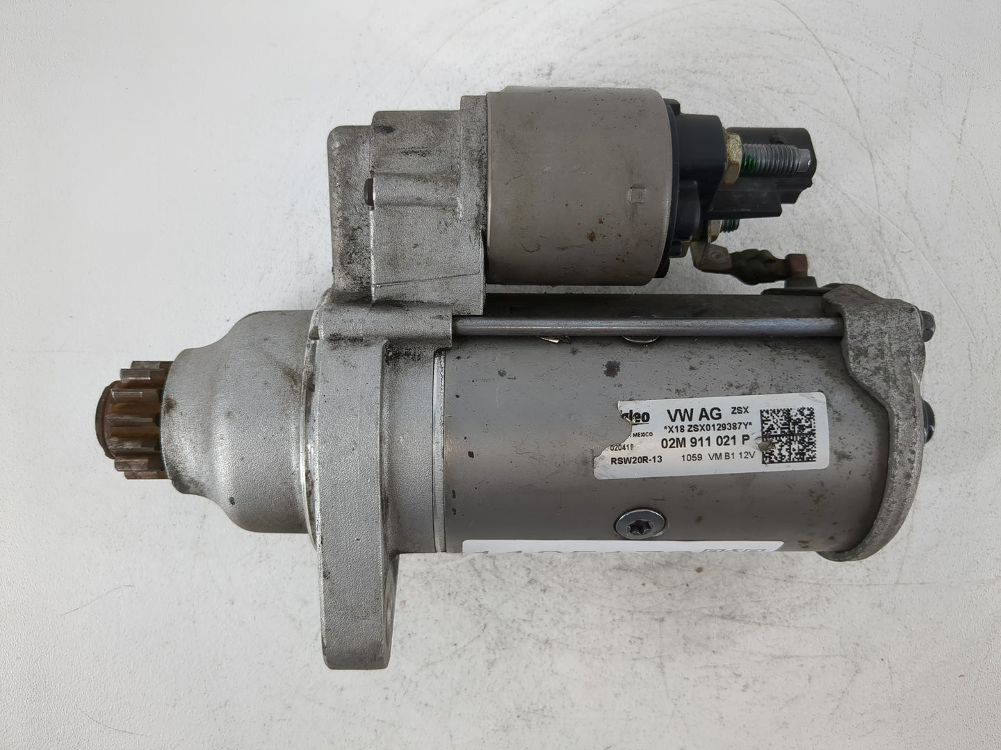 2018-2022 Volkswagen Atlas Car Starter Motor Solenoid OEM P/N:02M 911 021 P Fits Fits 2018 2019 2020 2021 2022 OEM Used Auto
