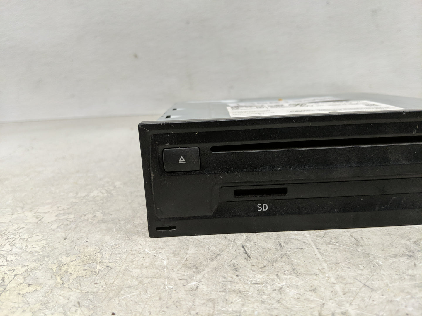 2019 Volkswagen Atlas Radio AM FM Cd Player Receiver Replacement P/N:3Q0 035 844 B Fits Fits 2018 2020 OEM Used Auto Parts -