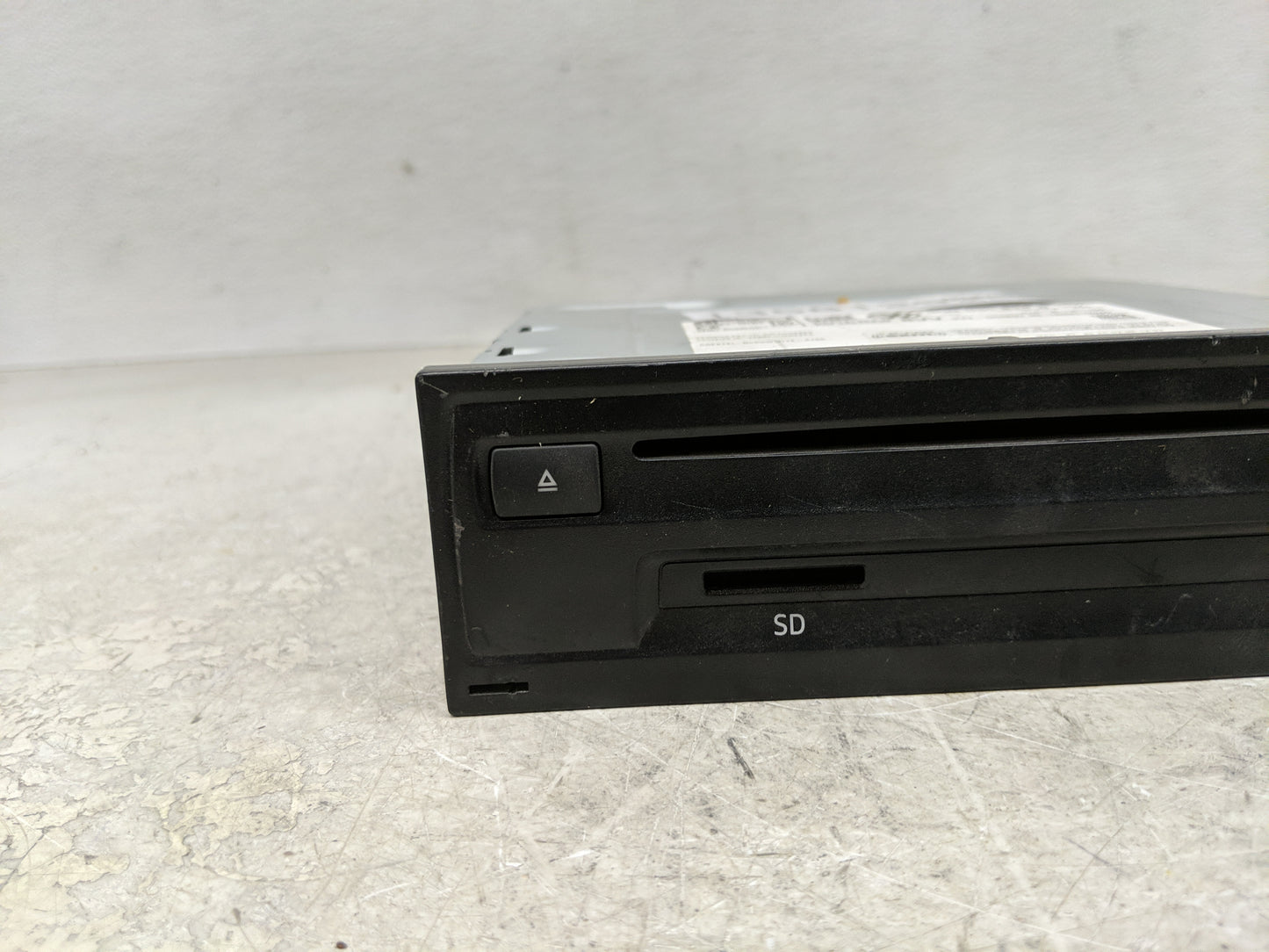2019 Volkswagen Atlas Radio AM FM Cd Player Receiver Replacement P/N:3Q0 035 844 B Fits Fits 2018 2020 OEM Used Auto Parts -