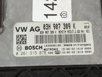 2018-2022 Volkswagen Atlas PCM Engine Control Computer ECU ECM PCU OEM P/N:03H 907 309 K 0 261 S15 878 Fits OEM Used Auto Pa