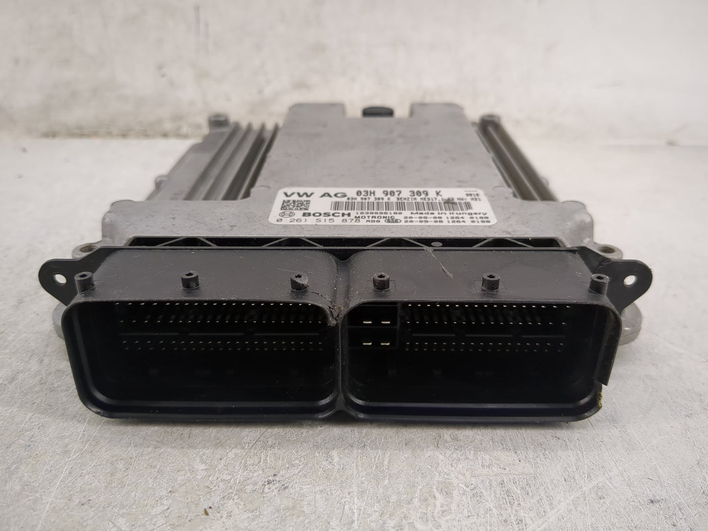 2018-2022 Volkswagen Atlas PCM Engine Control Computer ECU ECM PCU OEM P/N:03H907309K Fits Fits 2018 2019 2020 2021 2022 OEM