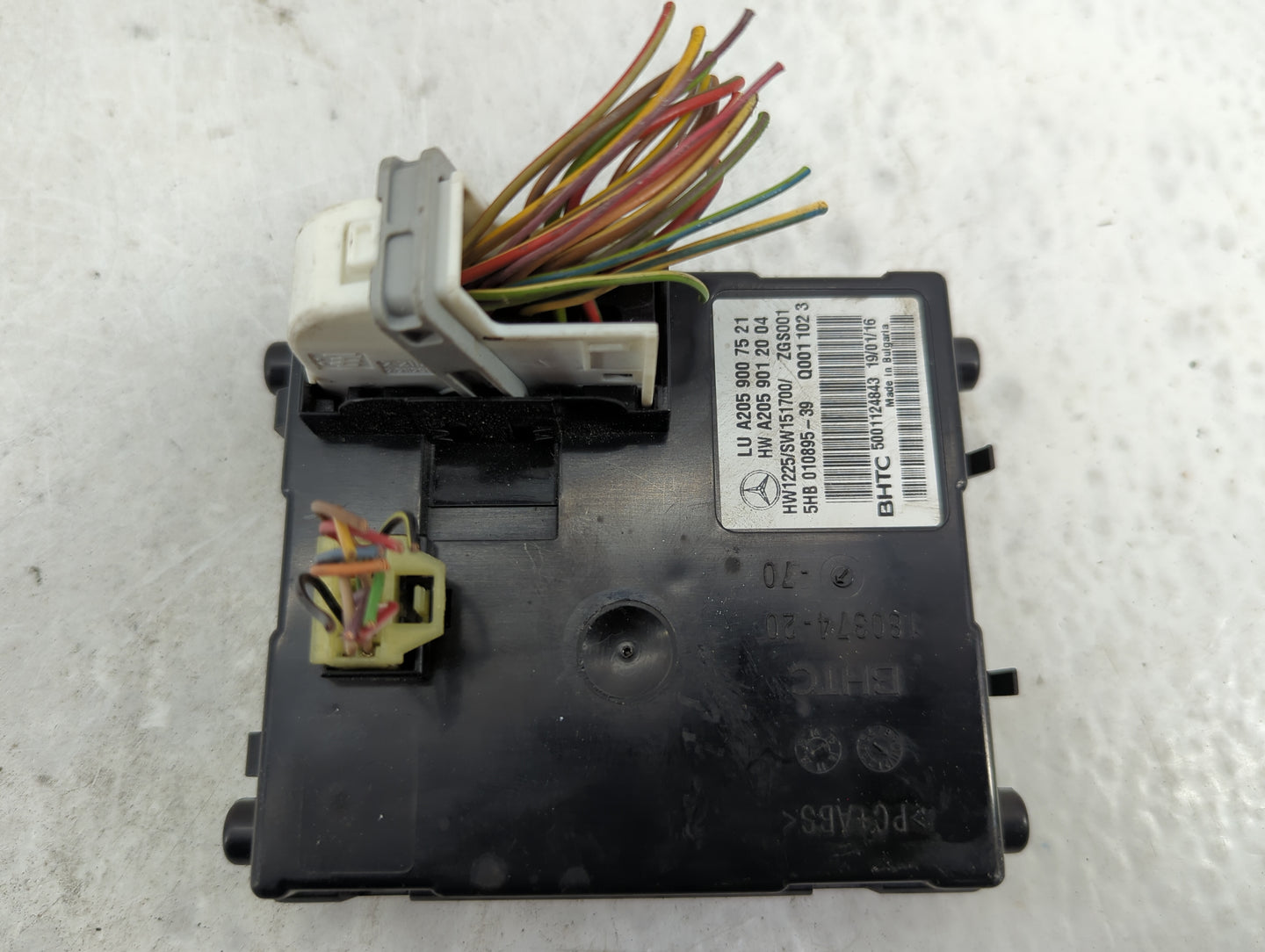 2018-2019 Volkswagen Atlas PCM Engine Control Computer ECU ECM PCU OEM P/N:A2059007521 A2059012004, HW1225 Fits Fits 2018 20