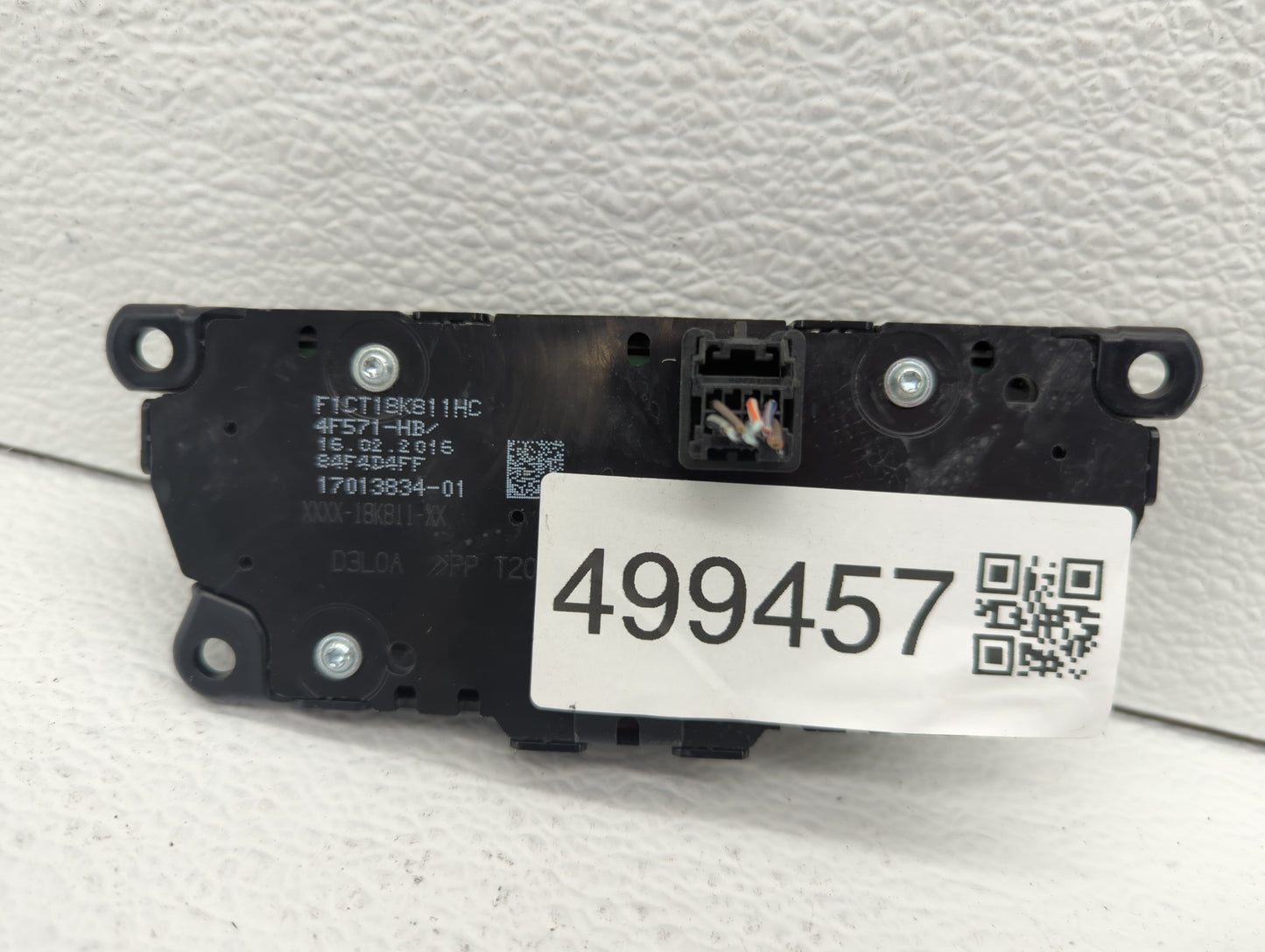 2019 Volkswagen Atlas Climate Control Module Temperature AC/Heater Replacement P/N:F1CT18K811HC Fits OEM Used Auto Parts - O