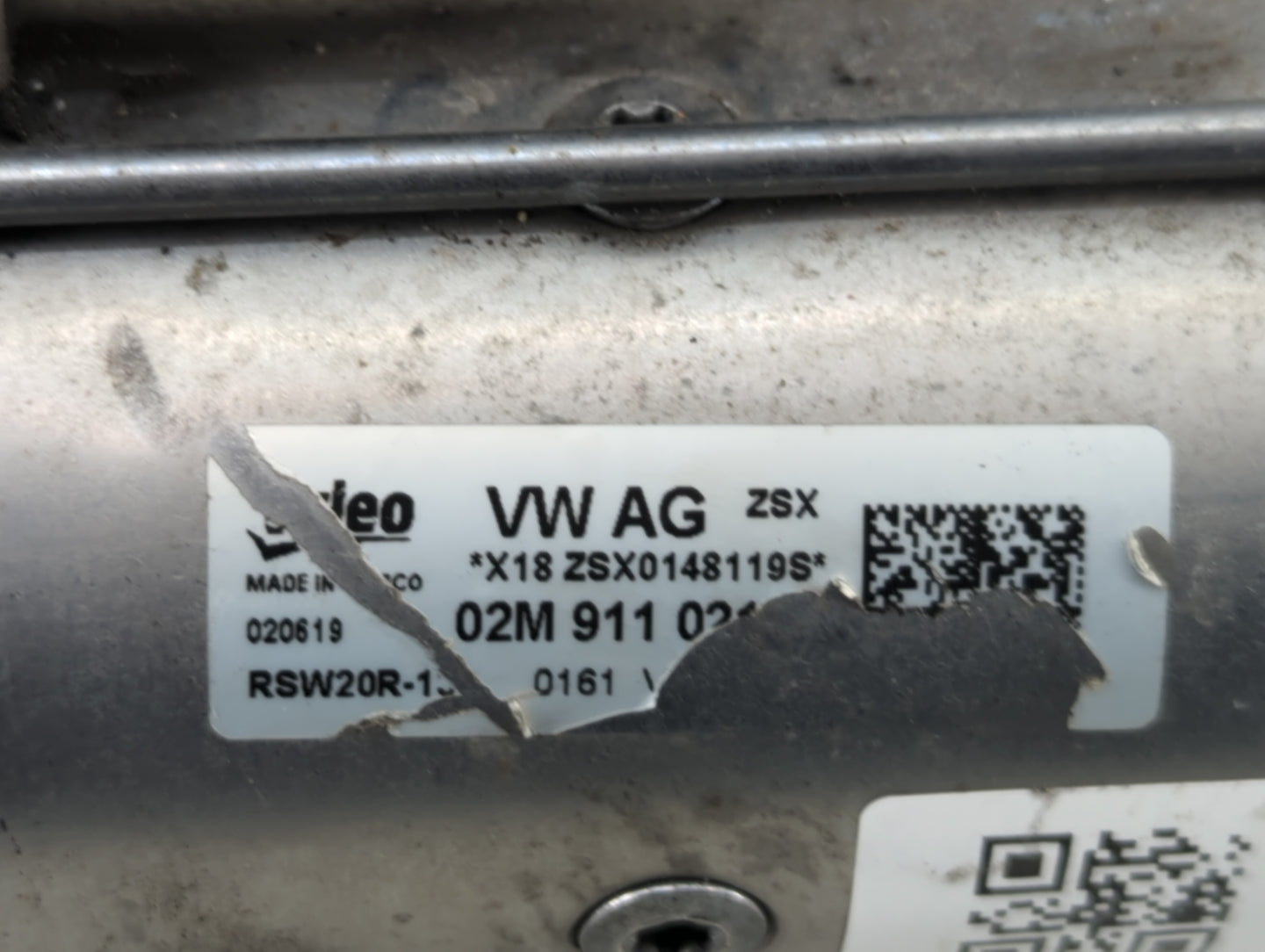 2018-2022 Volkswagen Atlas Car Starter Motor Solenoid OEM Fits Fits 2018 2019 2020 2021 2022 OEM Used Auto Parts - Oemusedau