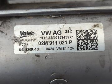 2018-2022 Volkswagen Atlas Car Starter Motor Solenoid OEM P/N:02M 911 021 P Fits Fits 2018 2019 2020 2021 2022 OEM Used Auto Parts