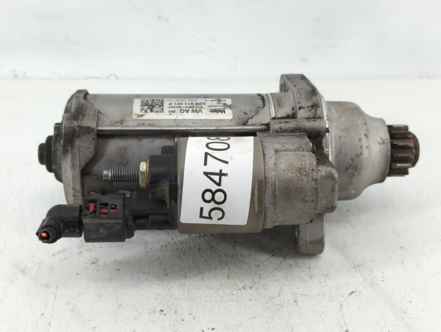 2018-2022 Volkswagen Atlas Car Starter Motor Solenoid OEM P/N:02M 911 021 P Fits Fits 2018 2019 2020 2021 2022 OEM Used Auto