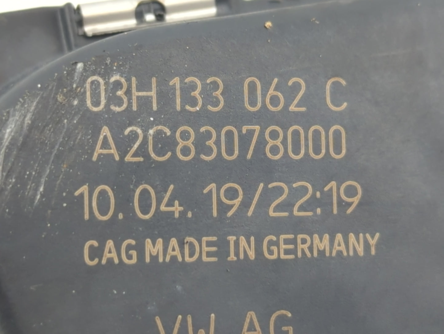 2018-2022 Volkswagen Atlas Throttle Body P/N:03H 133 062 C Fits OEM Used Auto Parts - Oemusedautoparts1.com