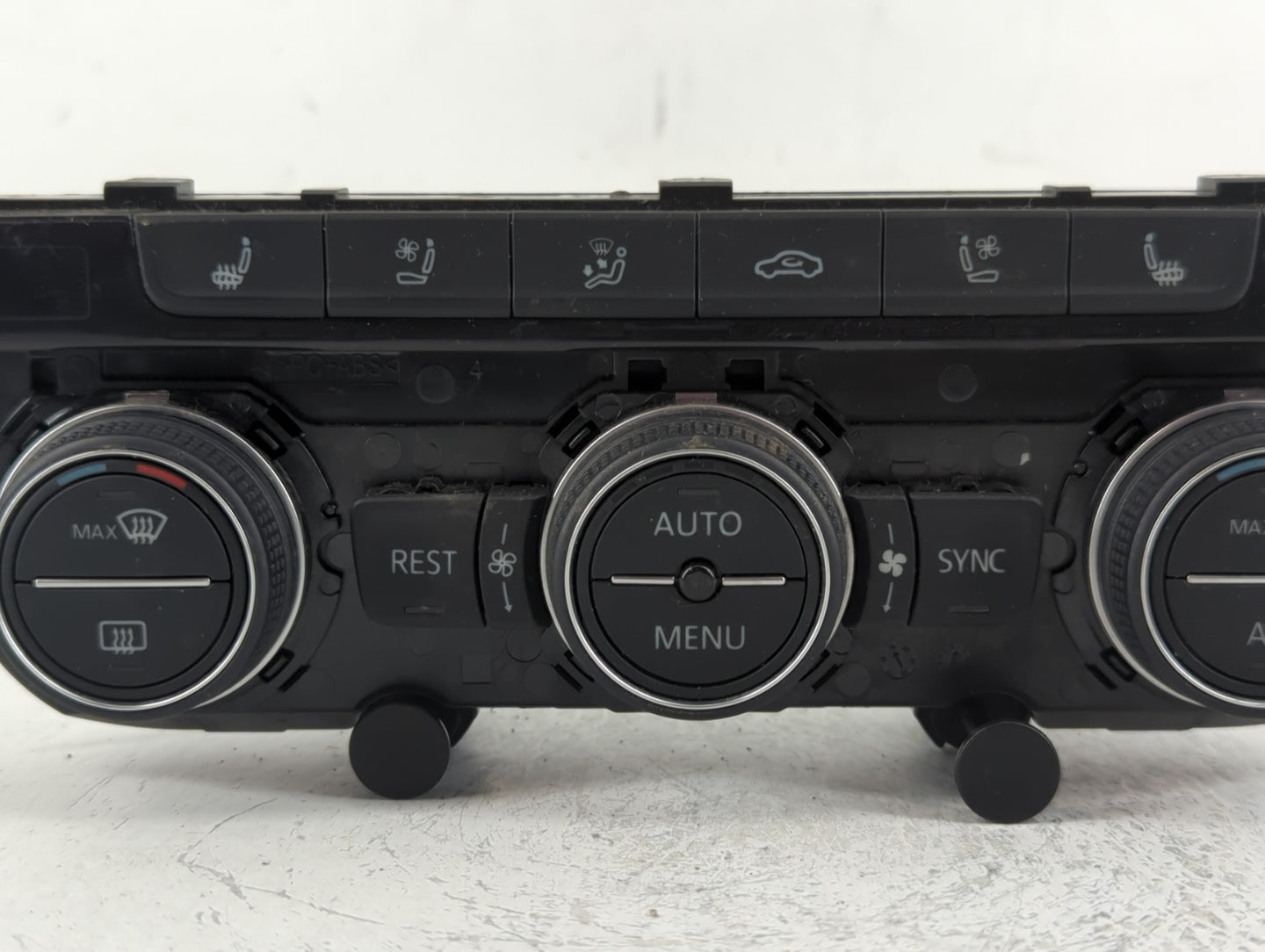 2019 Volkswagen Atlas Climate Control Module Temperature AC/Heater Replacement P/N:5HB 013 565-17 3CN907044M Fits OEM Used A