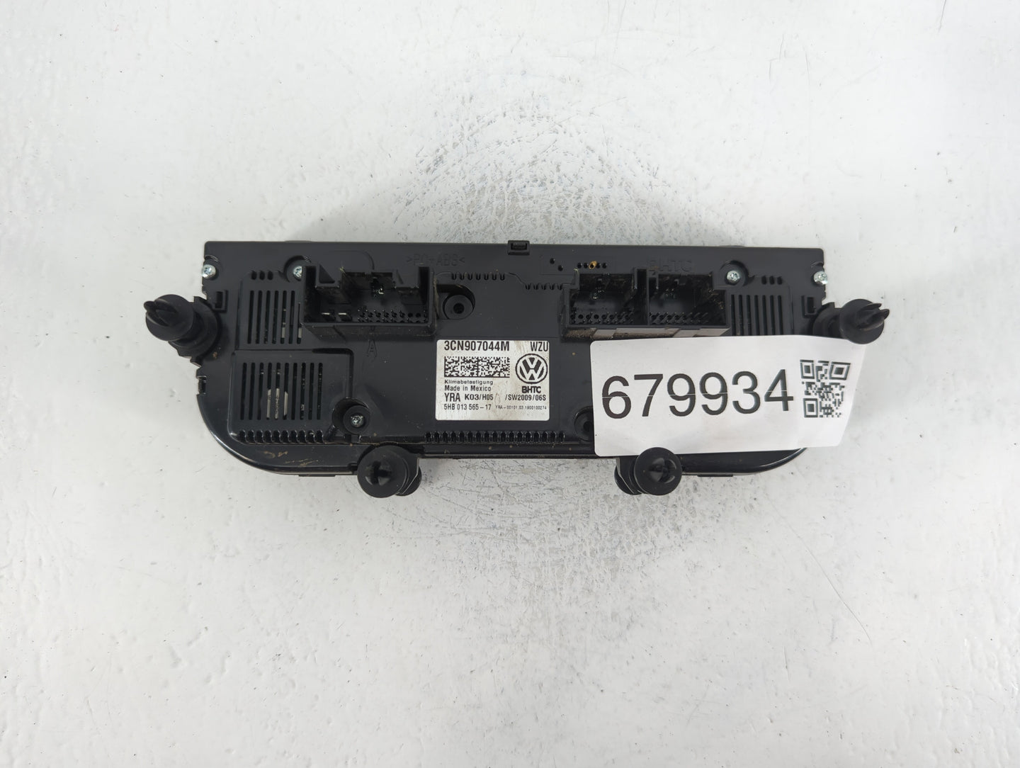 2019 Volkswagen Atlas Climate Control Module Temperature AC/Heater Replacement P/N:5HB 013 565-17 3CN907044M Fits OEM Used A
