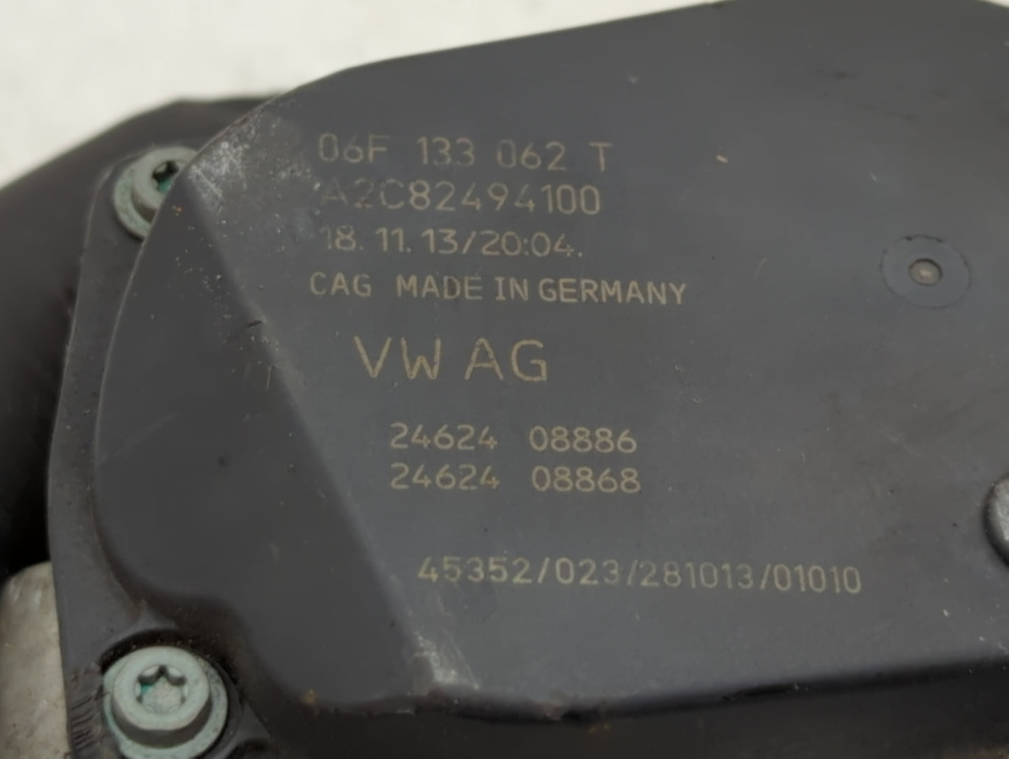 2018-2022 Volkswagen Atlas Throttle Body P/N:24624 08868 24624 08886 Fits OEM Used Auto Parts - Oemusedautoparts1.com