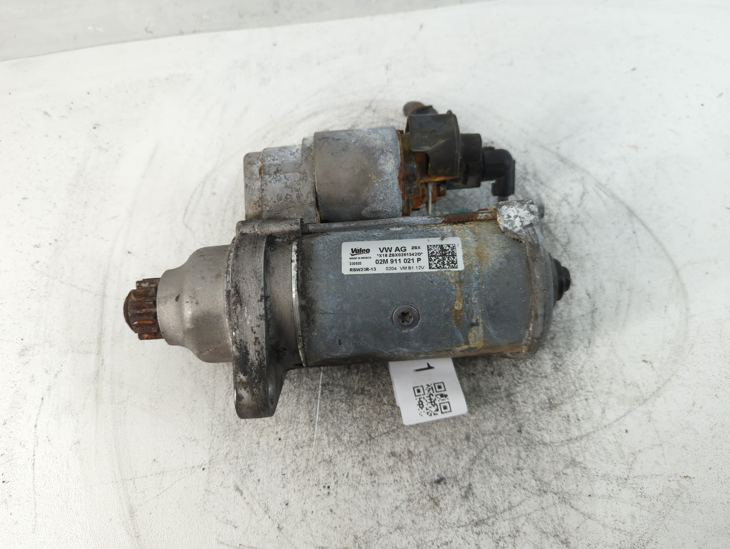 2018-2022 Volkswagen Atlas Car Starter Motor Solenoid OEM P/N:02M 911 021 P Fits Fits 2018 2019 2020 2021 2022 OEM Used Auto