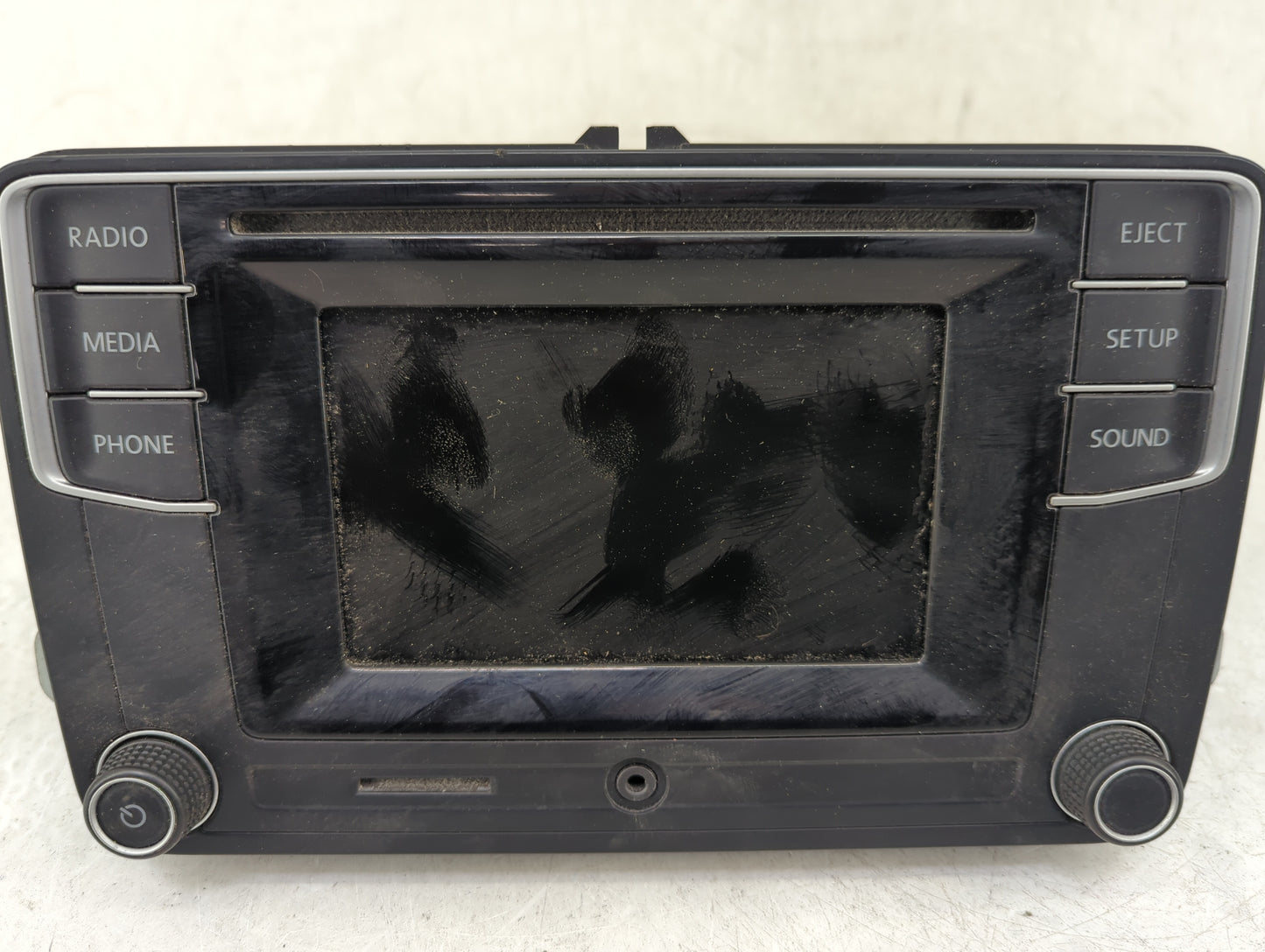2018-2019 Volkswagen Beetle Radio AM FM Cd Player Receiver Replacement P/N:561035150B BEJMIB2PQ, 2703H-MIB2PQ Fits Fits 2018