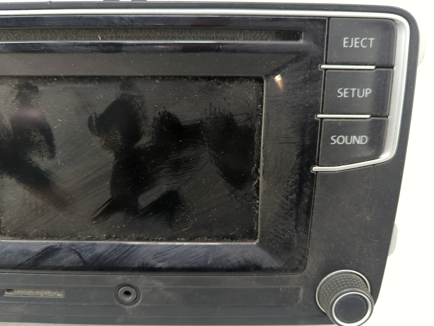 2018-2019 Volkswagen Beetle Radio AM FM Cd Player Receiver Replacement P/N:561035150B BEJMIB2PQ, 2703H-MIB2PQ Fits Fits 2018