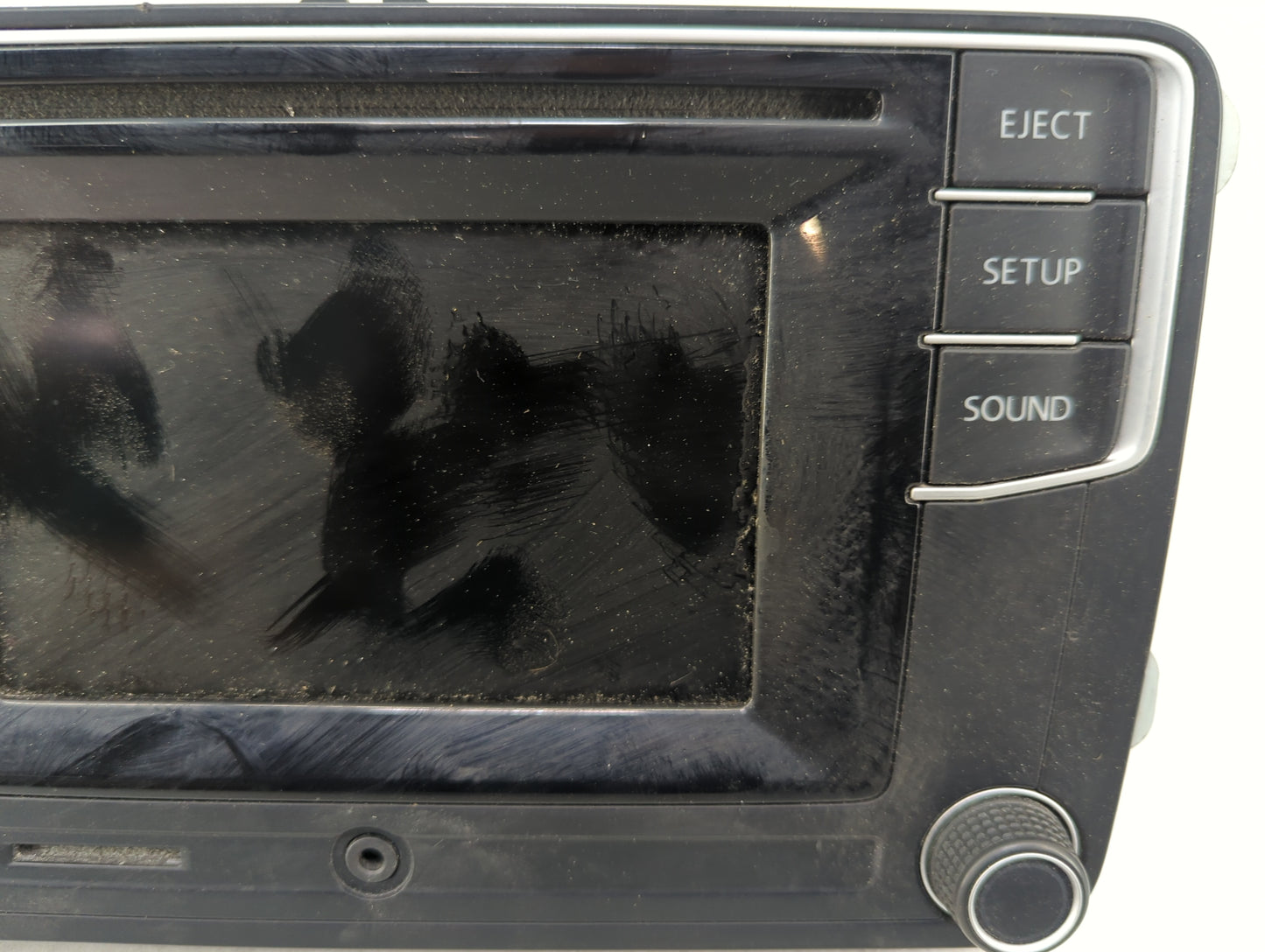 2018-2019 Volkswagen Beetle Radio AM FM Cd Player Receiver Replacement P/N:561035150B BEJMIB2PQ, 2703H-MIB2PQ Fits Fits 2018