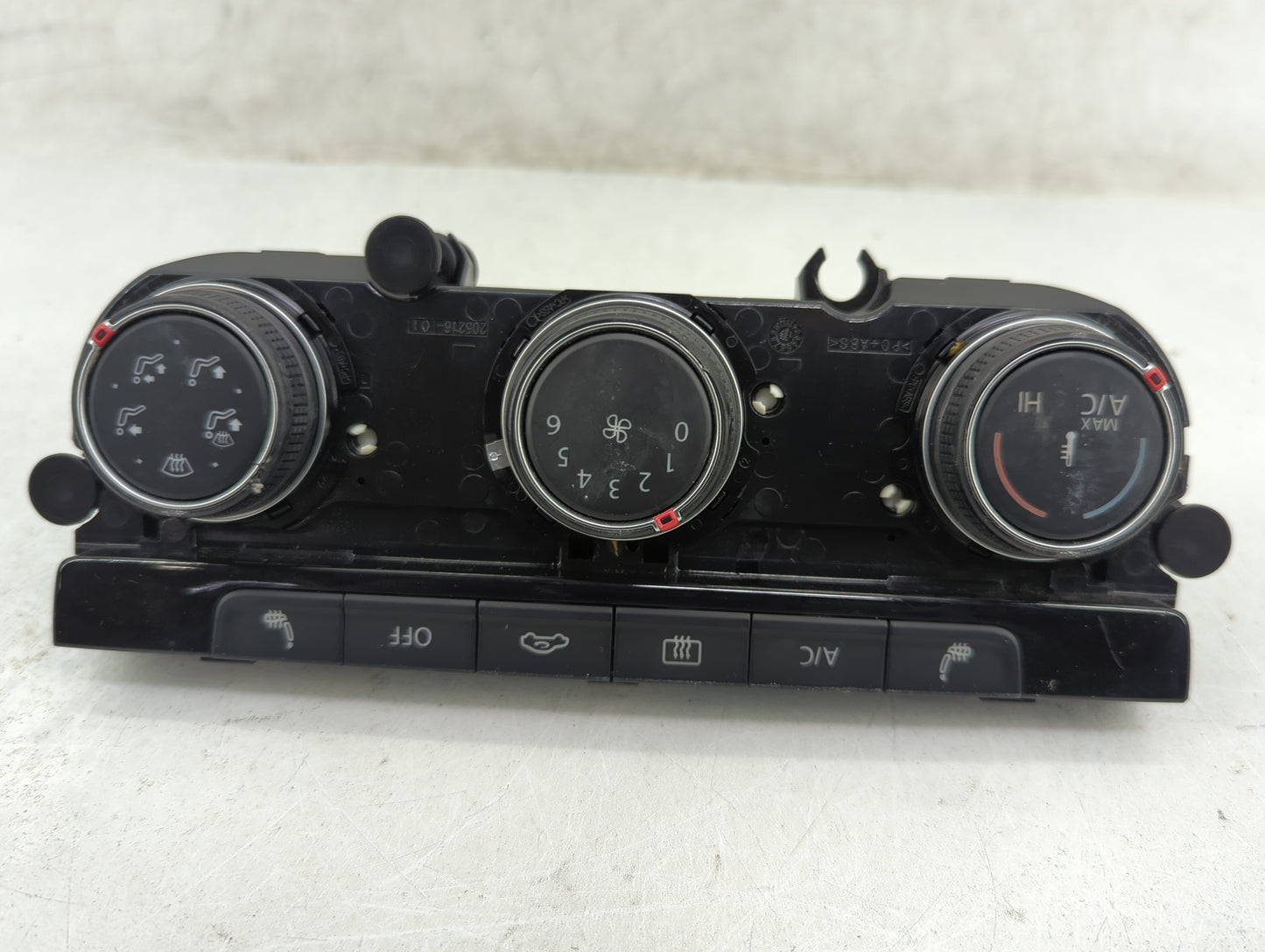 2018-2019 Volkswagen Golf Climate Control Module Temperature AC/Heater Replacement P/N:5GM907426G Fits Fits 2018 2019 OEM Us