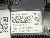 2018-2019 Volkswagen Golf Climate Control Module Temperature AC/Heater Replacement P/N:5GM907426G Fits Fits 2018 2019 OEM Us