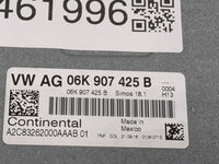 2019 Volkswagen Golf PCM Engine Control Computer ECU ECM PCU OEM P/N:06K 907 425 B Fits OEM Used Auto Parts - Oemusedautopar