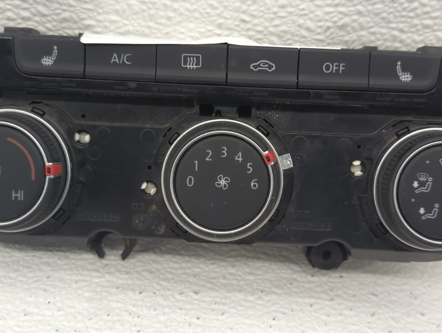 2018-2019 Volkswagen Golf Climate Control Module Temperature AC/Heater Replacement P/N:5HB 012 515 Fits Fits 2018 2019 OEM U