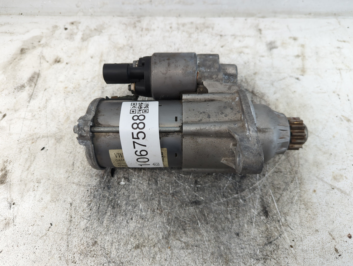 2019-2021 Volkswagen Jetta Car Starter Motor Solenoid OEM P/N:0AM 911 022 C Fits Fits 2019 2020 2021 OEM Used Auto Parts - O