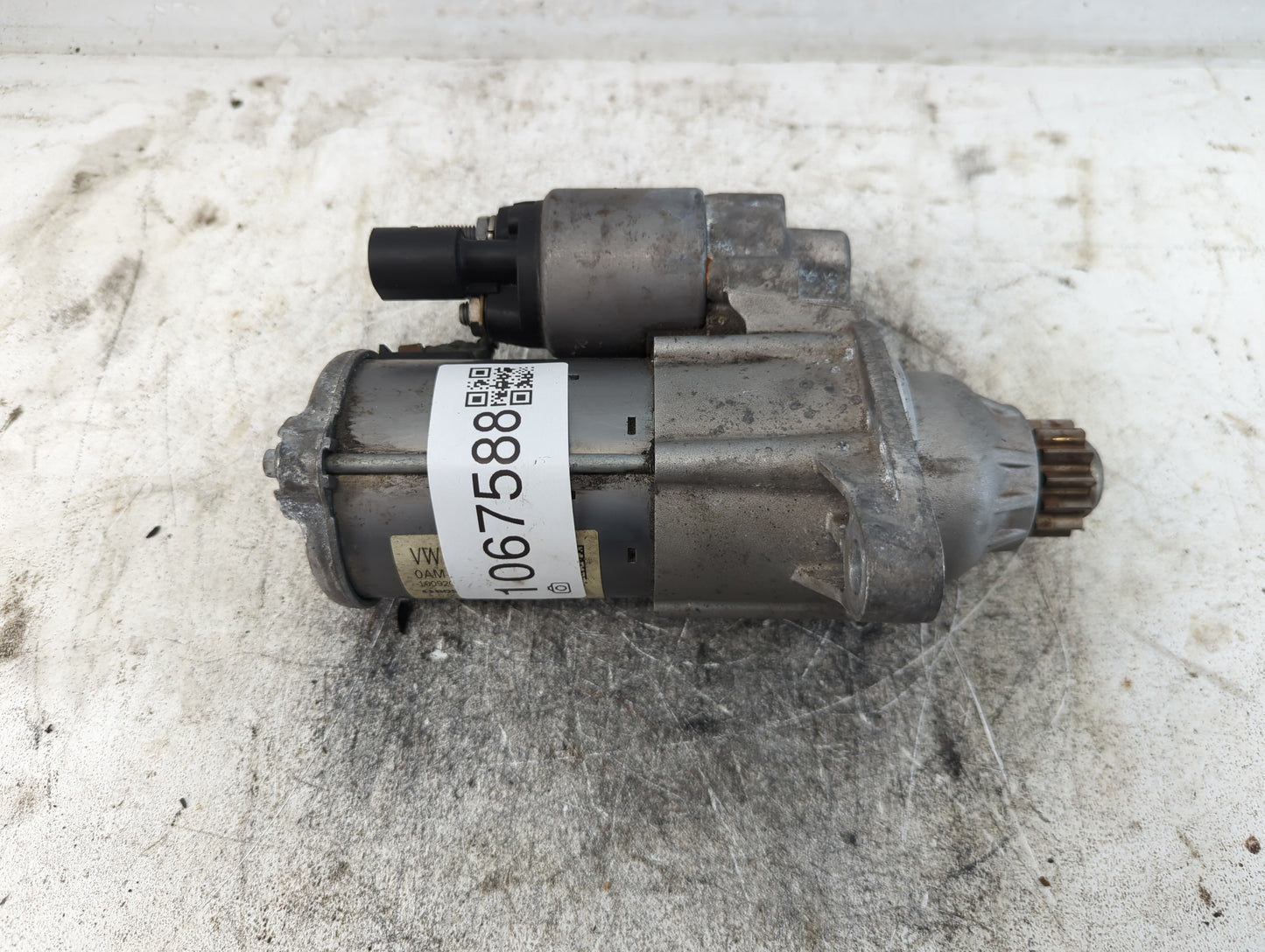 2019-2021 Volkswagen Jetta Car Starter Motor Solenoid OEM P/N:0AM 911 022 C Fits Fits 2019 2020 2021 OEM Used Auto Parts - O