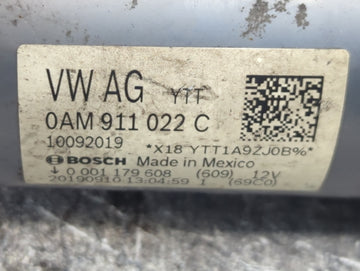 2019-2021 Volkswagen Jetta Car Starter Motor Solenoid OEM P/N:0AM 911 022 C Fits Fits 2019 2020 2021 OEM Used Auto Parts