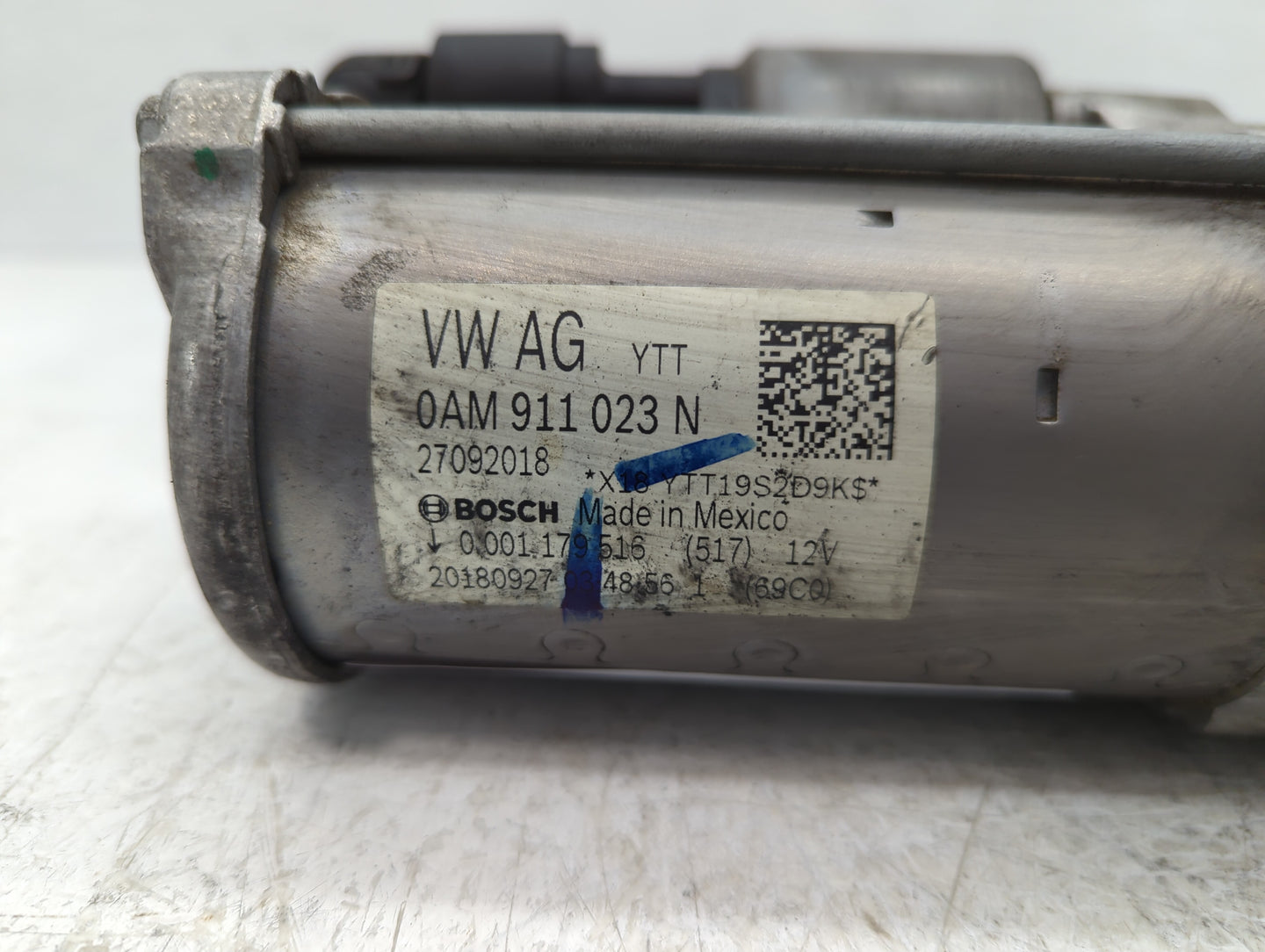 2019-2021 Volkswagen Jetta Car Starter Motor Solenoid OEM P/N:0AM 911 023 N Fits Fits 2019 2020 2021 OEM Used Auto Parts - O