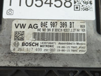 2019-2020 Volkswagen Jetta PCM Engine Control Computer ECU ECM PCU OEM P/N:04E 907 309 BT Fits Fits 2019 2020 OEM Used Auto 