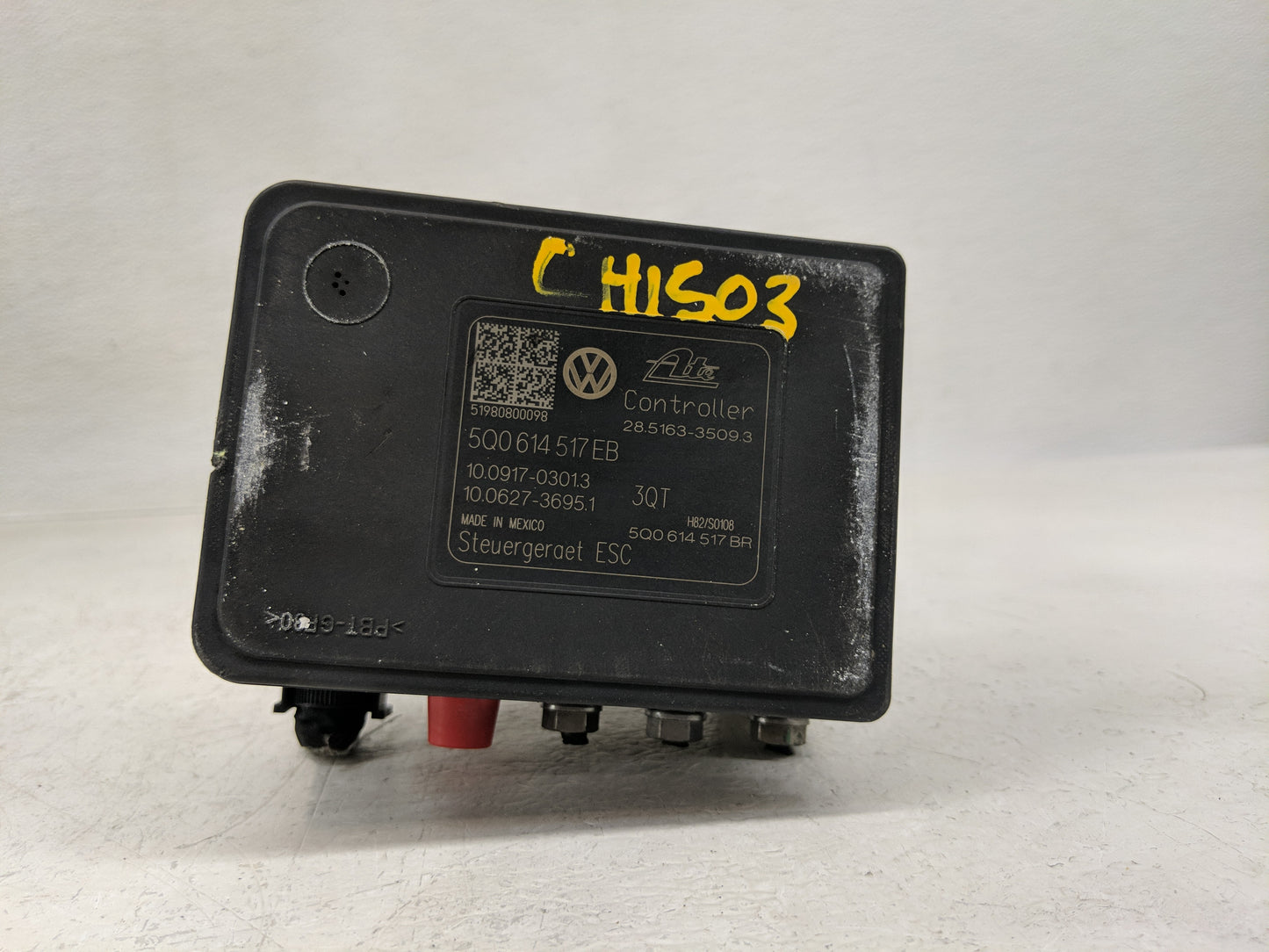 2019 Volkswagen Jetta ABS Pump Control Module Replacement P/N:5Q0 614 517 EB Fits OEM Used Auto Parts - Oemusedautoparts1.co
