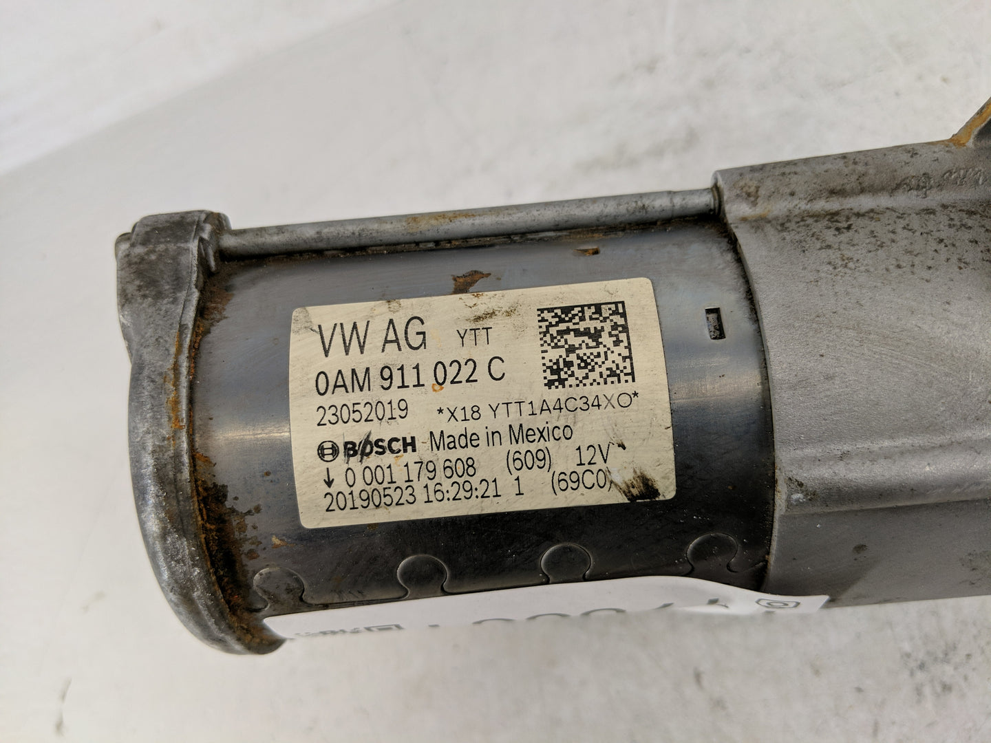 2019-2021 Volkswagen Jetta Car Starter Motor Solenoid OEM P/N:0AM 911 022 C Fits Fits 2019 2020 2021 OEM Used Auto Parts - O