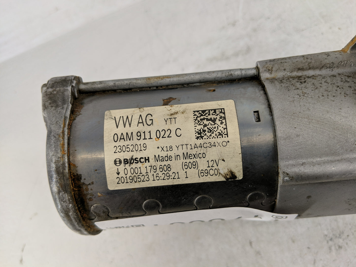 2019-2021 Volkswagen Jetta Car Starter Motor Solenoid OEM P/N:0AM 911 022 C Fits Fits 2019 2020 2021 OEM Used Auto Parts - O