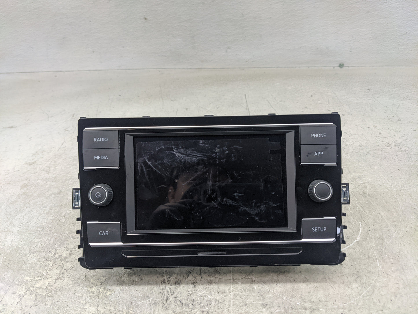 2019 Volkswagen Jetta Radio AM FM Cd Player Receiver Replacement P/N:17A 035 868 Fits OEM Used Auto Parts - Oemusedautoparts