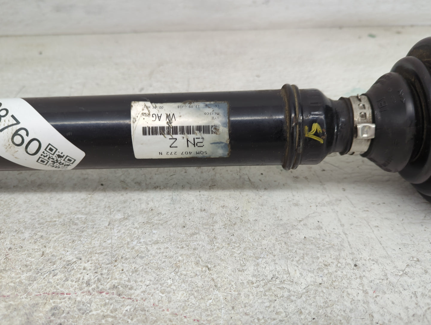2019-2021 Volkswagen Jetta Axle Shaft Front Passenger Cv C/v - Oemusedautoparts1.com